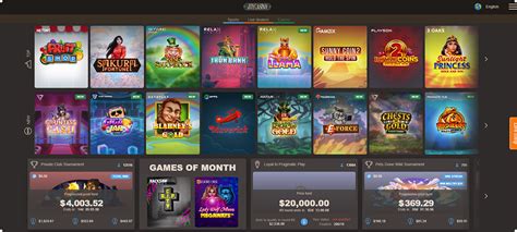 Интерфейс официального сайта Joycasino